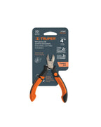 Alicate 4" Corte Diagonal Mini Comfort Grip Truper