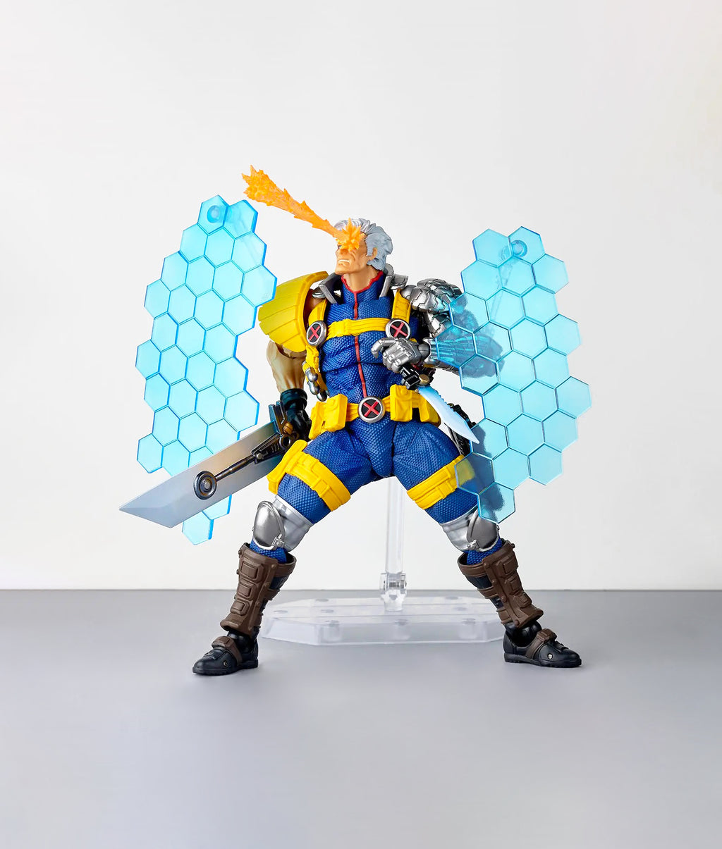 Cable X-Men versión 1.5 Revoltech Amazing Yamaguchi Kaiyodo (Pre Venta)