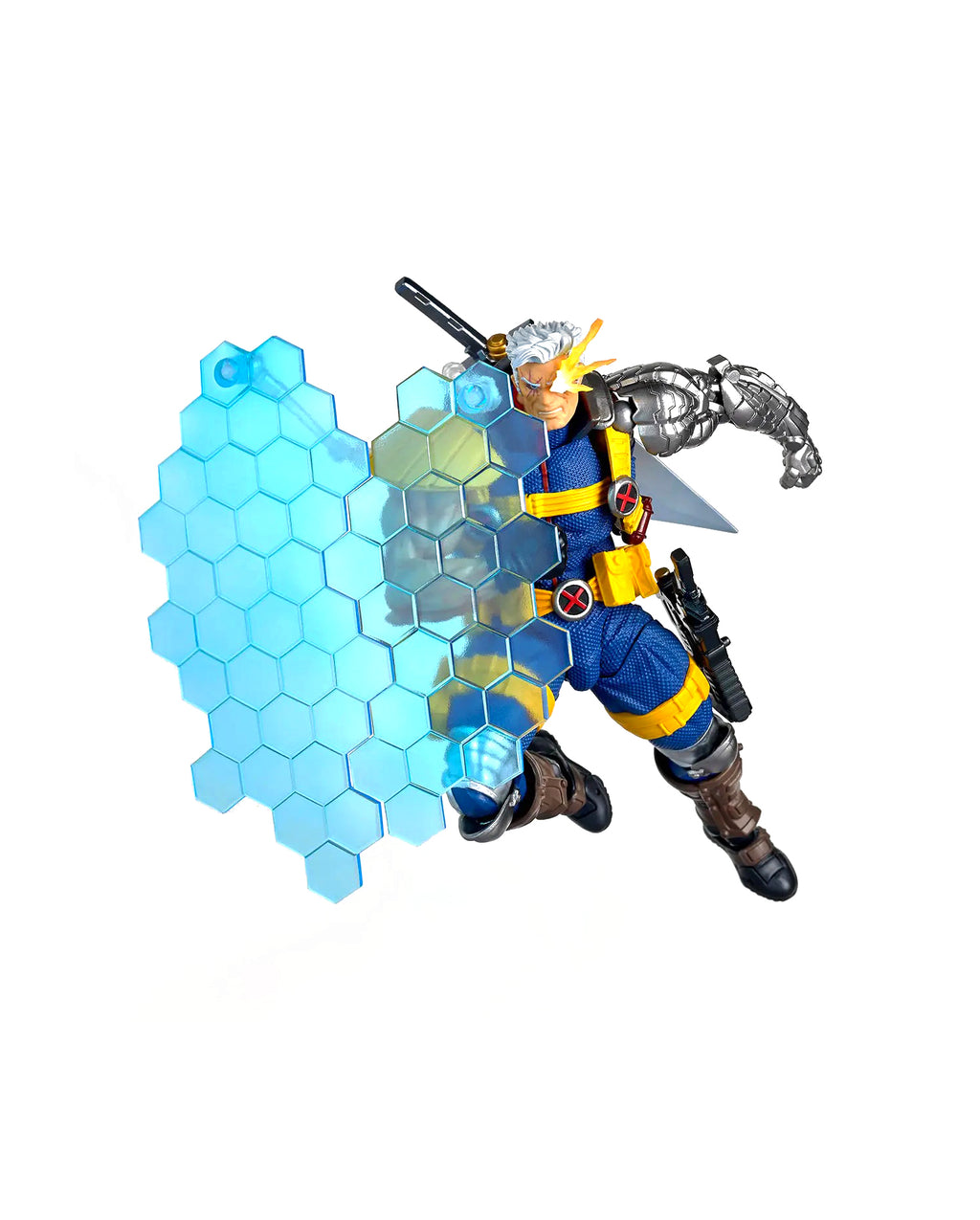 Cable X-Men versión 1.5 Revoltech Amazing Yamaguchi Kaiyodo (Pre Venta)