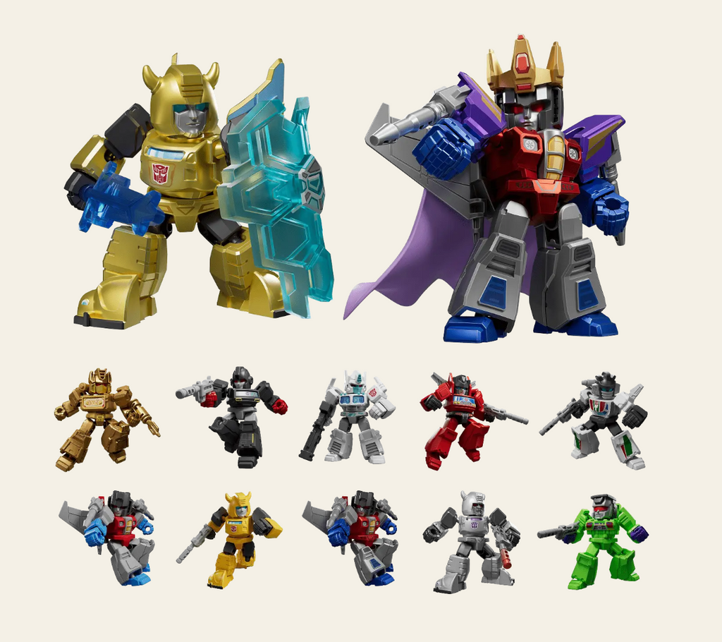 Transformers Blokees Defender Versión 02 The Overthrow Caja Set (Pre Venta)