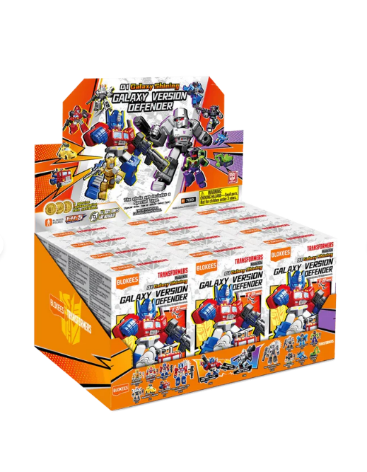 Transformers Blokees Defender Versión 01 Shattered Alliance Caja Set