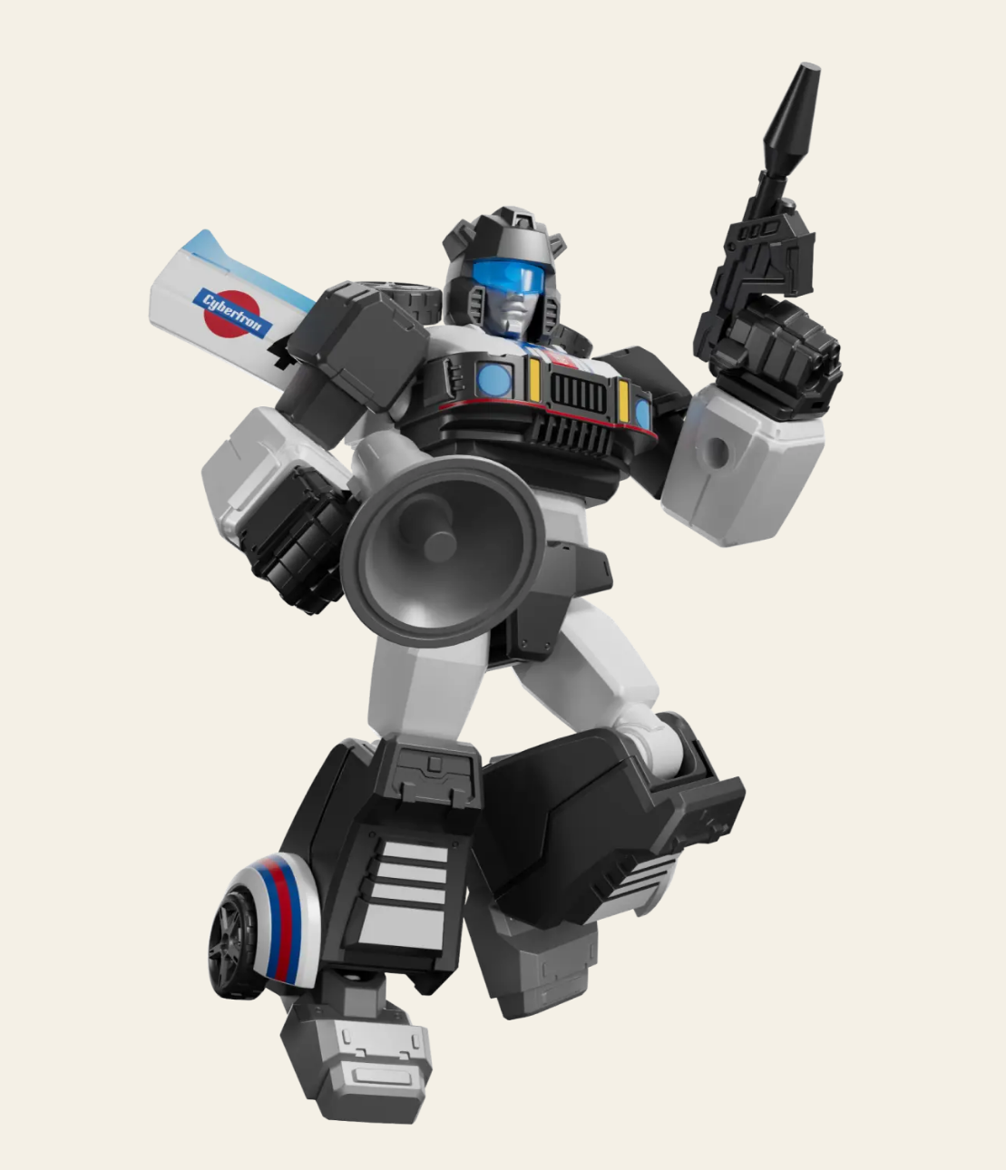 Transformers Blokees Versión Brillante 01 Shining Roll Out - Caja Set