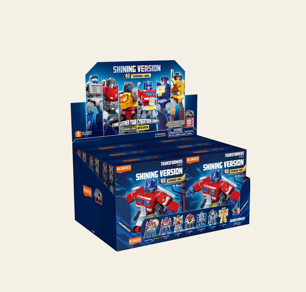 Transformers Blokees Versión Brillante 02 Brillante 1985