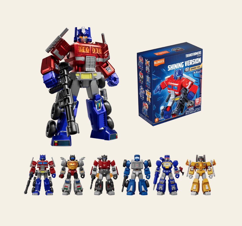 Transformers Blokees Versión Brillante 02 Brillante 1985