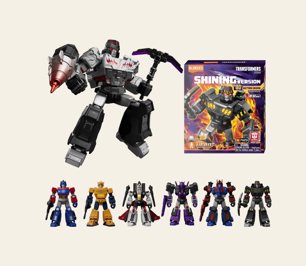 Transformers Blokees Versión Brillante 03 Universo Destrozado