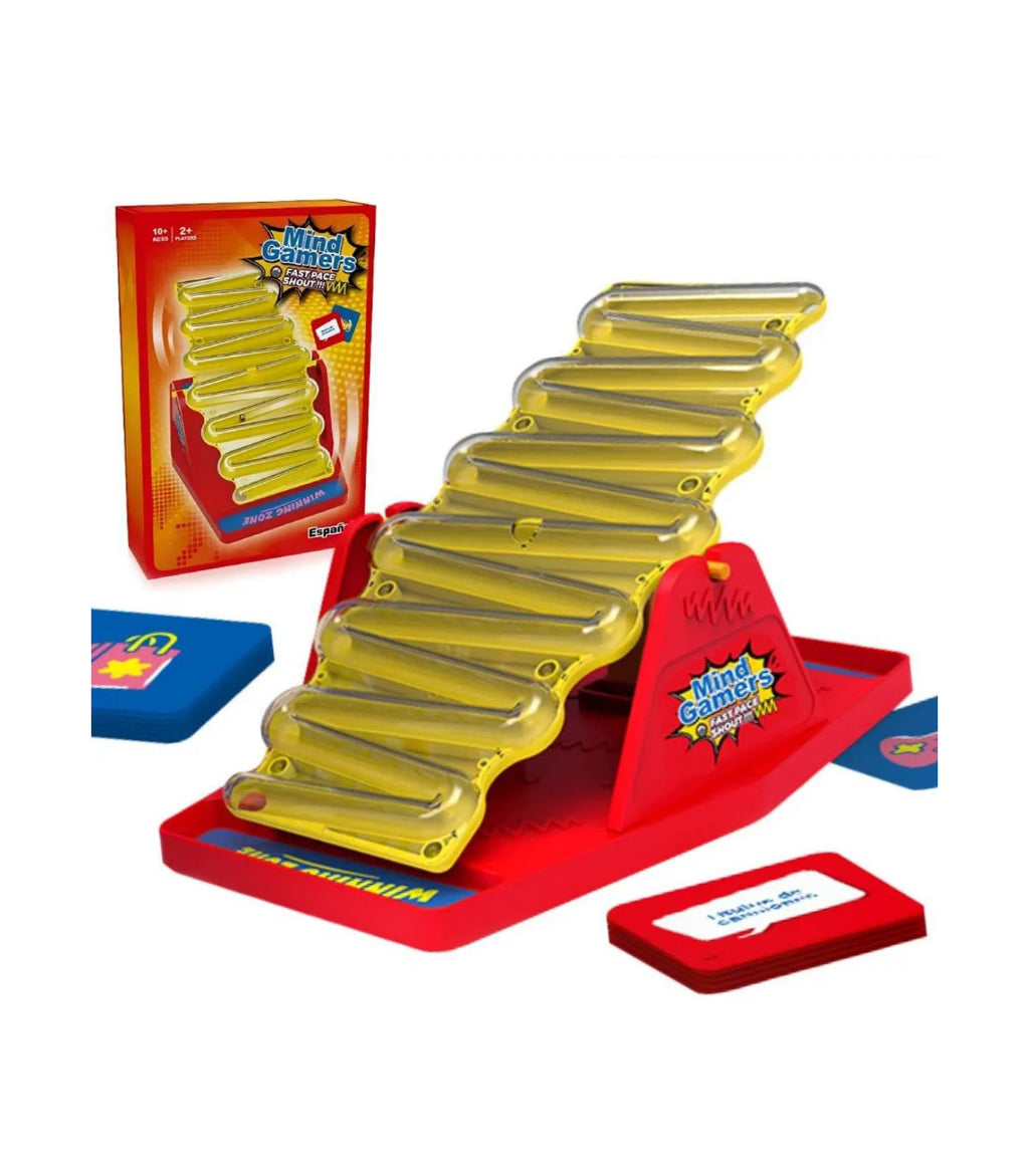 Corre Canicas de inclinación con cartas