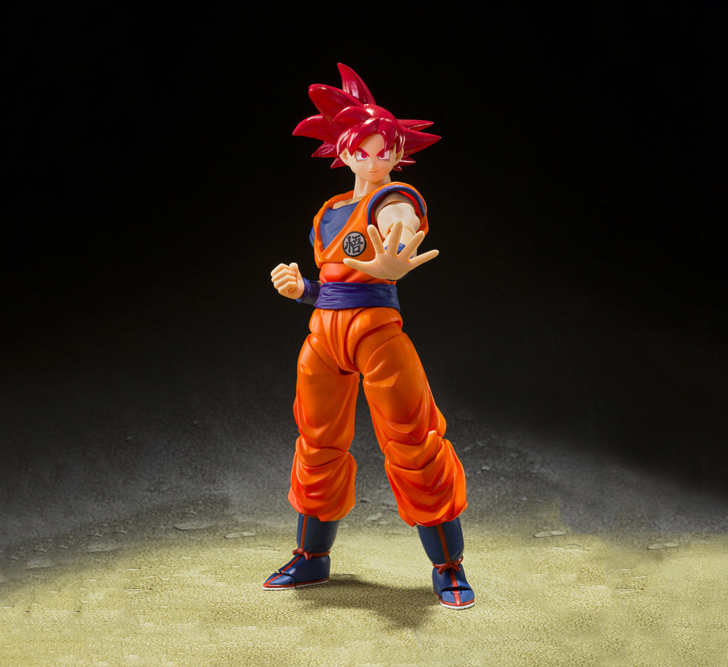 S.H.Figuarts Super Saiyan God Son Goku -Saiyan God Instilled With The Light Of Righteous Hearts