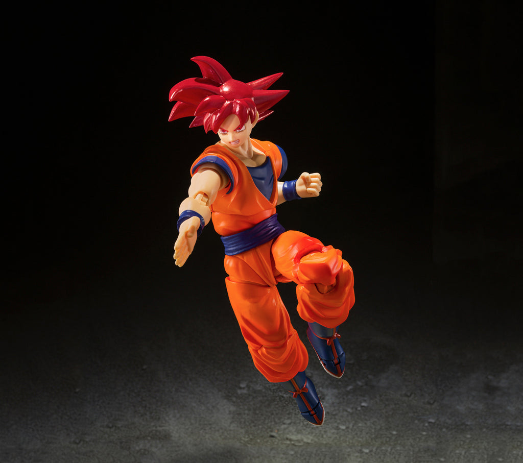 S.H.Figuarts Super Saiyan God Son Goku -Saiyan God Instilled With The Light Of Righteous Hearts