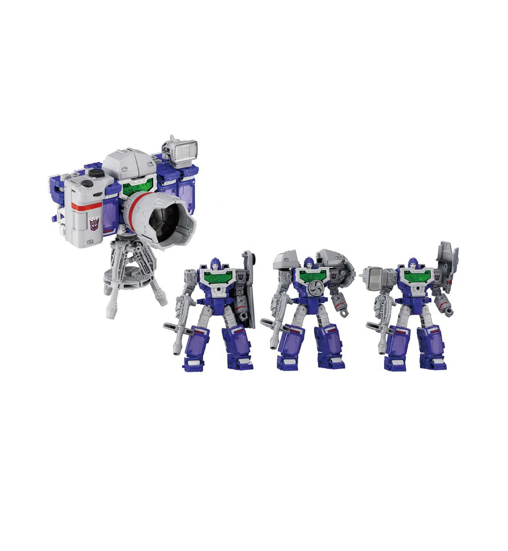 Transformers Dramatic Capture Series Decepticons Part 1 (Pre Venta)