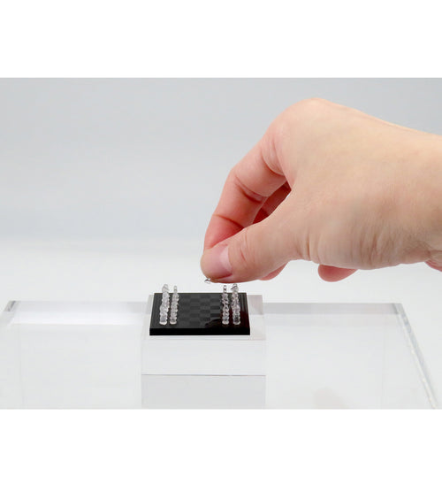 Ajedrez Puripura Transparente o Negro