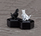 Gato Chitocerium en blanco o negro (unidad)