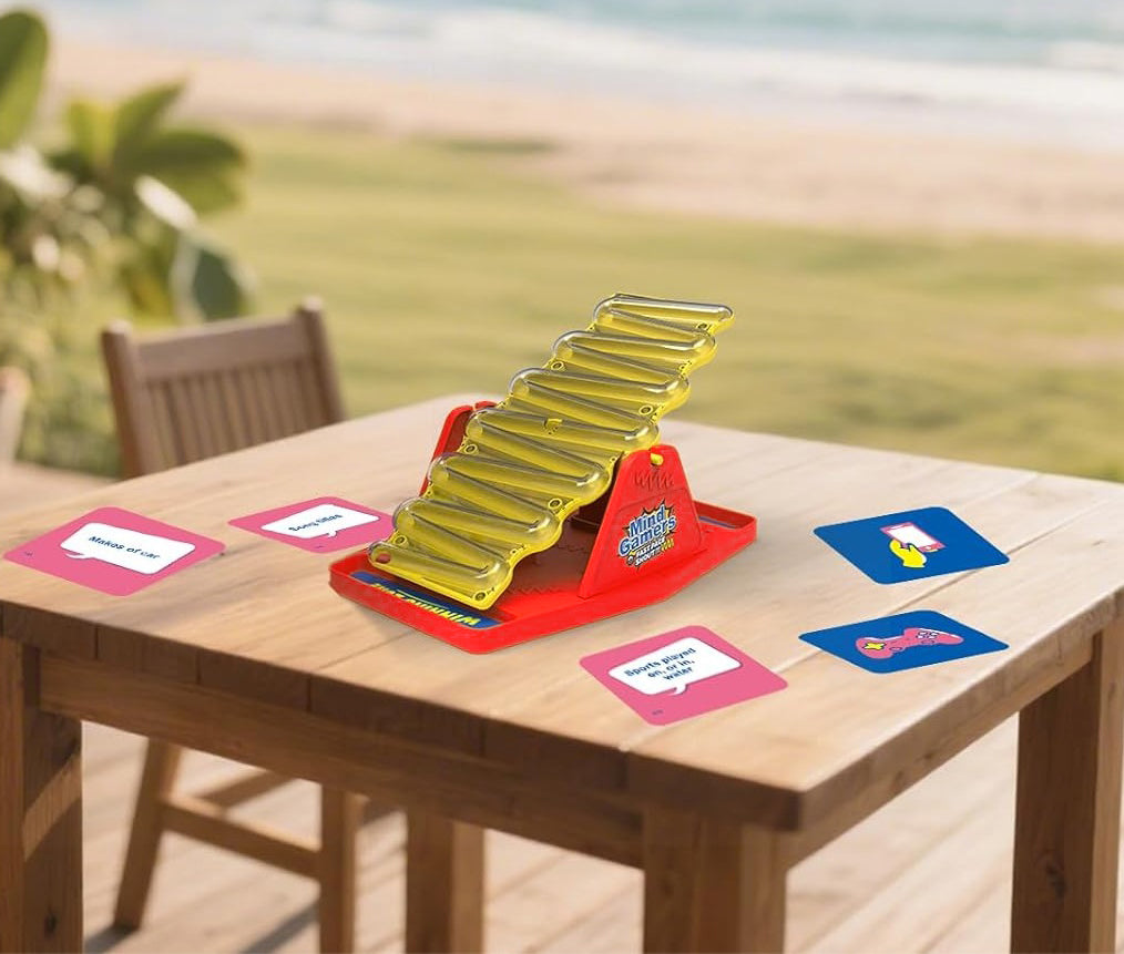 Corre Canicas de inclinación con cartas